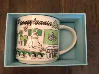 Starbucks Pennsylvania Coffee Mug Been There Series With Box & SKU NEW Collector - Sold on eBay Jun, 28th 2019 for $16.90