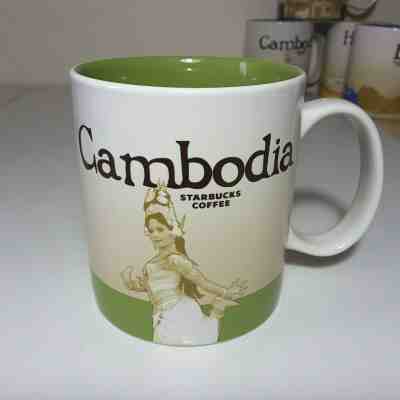 Original Starbucks City Mug 16 oz Cambodia Series 2016-2017 Discontinued - Sold on eBay Jun, 28th 2019 for $48.00
