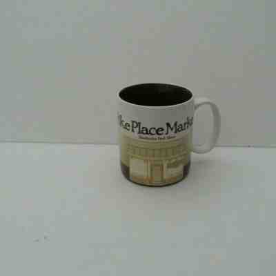 Starbucks Coffee City Mug Pike Place Market First Store 2011 16 oz. - Sold on eBay Jun, 28th 2019 for $18.00