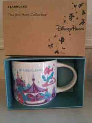 Disney Parks Disneyland Fantasyland YAH You Are Here Starbucks Mug Version 2 NEW - Sold on eBay Jun, 27th 2019 for $108.99
