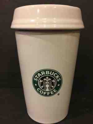 Starbucks Barista TO-GO-CUP Ceramic Coffee Canister Airtight Vintage 2000 Unused - Sold on eBay Jul, 4th 2019 for $35.00