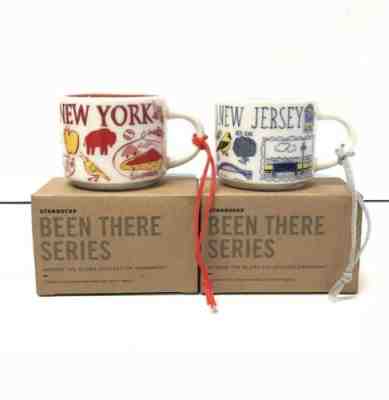 Starbucks Ornaments New York & New Jersey Set NY & NJ Been There Series NEW - Sold on eBay Jul, 4th 2019 for $50.00