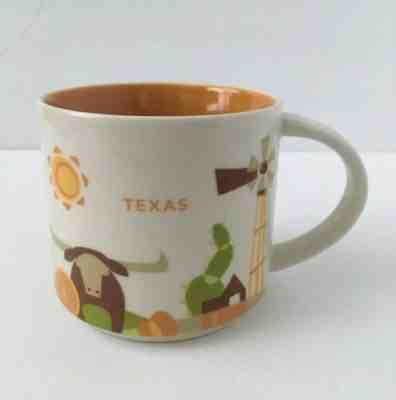 Starbucks 2016 Texas You Are Here Collection YAH 14 oz Drink Coffee Tea Mug Cup - Sold on eBay Jul, 4th 2019 for $23.99