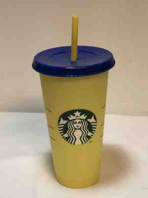 Starbucks Color Changing Single Cold Cup Citron - Emerald NEW 2019 Free Shipping - Sold on eBay Jul, 4th 2019 for $20.50