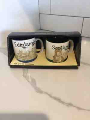 Starbucks Scotland and Edinburgh 3 oz. Demitasse Cups Set - Sold on eBay Jul, 4th 2019 for $37.99