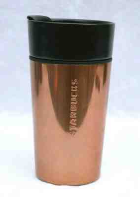 Rare!!! Starbucks Black Matte & Copper Stainless Ceramic Tumbler 12oz  2014 EUC - Sold on eBay Jul, 4th 2019 for $19.00