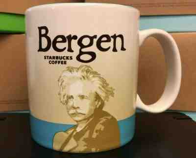 Starbucks Bergen Norway "Global Icon" Series Coffee Mug New With Tag - Sold on eBay Jul, 4th 2019 for $39.00