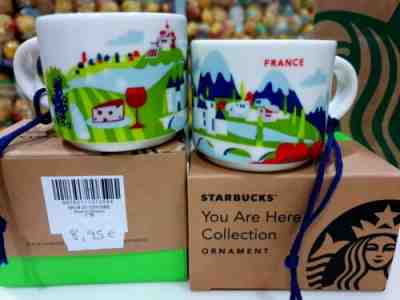 BN Starbucks You Are Here YAH Ornament Demi Mug - France with Box - Sold on eBay Jul, 4th 2019 for $38.90