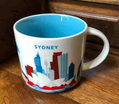 US Seller - Starbucks You Are Here YAH SYDNEY Australia Coffee Mug Cup 14 oz. - Sold on eBay Jul, 3rd 2019 for $38.00