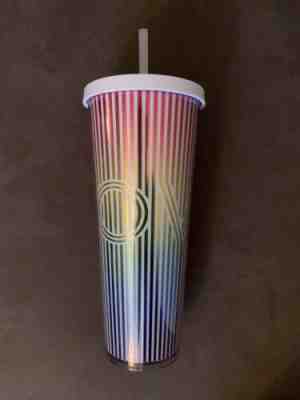LIMITED PRIDE RAINBOW STARBUCKS 2019 COLD CUP LOVE TUMBLER 24oz - Sold on eBay Jul, 3rd 2019 for $31.99