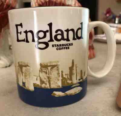 NWT Starbucks ENGLAND Stonehenge 16 oz. Global Icon  Series City Coffee Mug RARE - Sold on eBay Jul, 3rd 2019 for $18.50