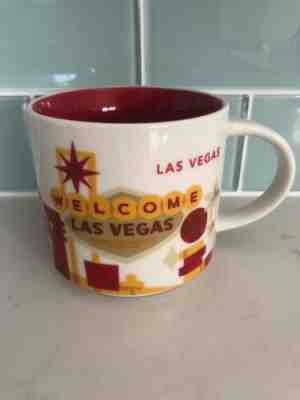 Starbucks Mug 2013 Las Vegas You Are Here YAH 14oz Excellent - Sold on eBay Jul, 3rd 2019 for $24.73