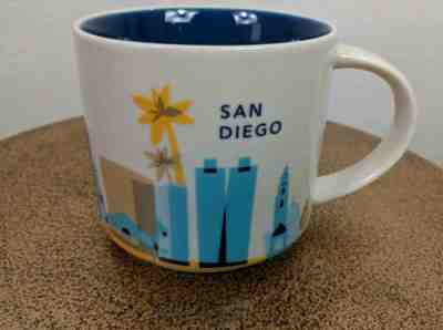 Starbucks San Diego Mug 2015 California 14 oz You Are Here New Coffee - Sold on eBay Jul, 3rd 2019 for $29.99