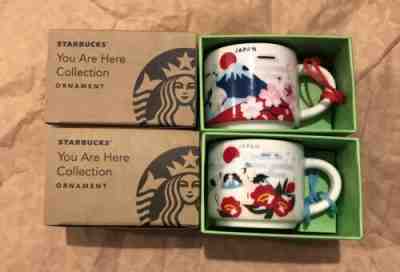 Starbucks Japan You Are Here Demi Set Winter And Regular Limited Edition - Sold on eBay Jul, 3rd 2019 for $45.00