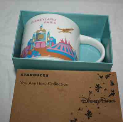 Starbucks Disneyland Paris Mug YAH You Are Here Disney Mint New - Sold on eBay Jul, 3rd 2019 for $69.99