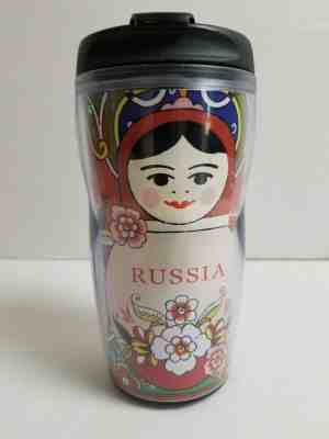 STARBUCKS Coffee Tumbler RUSSIA 12 FL. OZ. Pre-Owned Super Cute! - Sold on eBay Jul, 3rd 2019 for $15.00