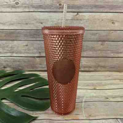 Starbucks Rose Pink Studded Iridescent Venti Tumbler Cup New Summer 2019 Spike - Sold on eBay Jul, 3rd 2019 for $28.79