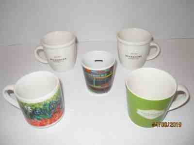 Set of 5 Starbucks Chaleur Espresso Mugs Demitasse Mini Coffee Cup 3 oz.  - Sold on eBay Jul, 3rd 2019 for $24.99