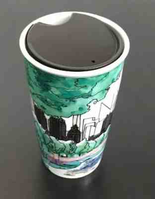 Starbucks New York City Tumbler Coffee Mug Central Park 2017 Ceramic - Sold on eBay Jul, 3rd 2019 for $20.00
