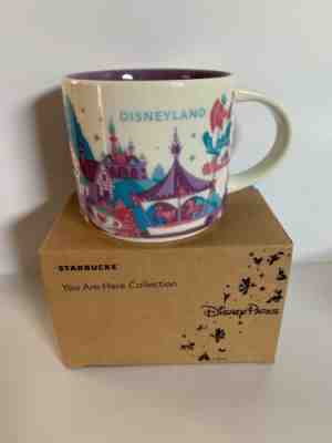 STARBUCKS DISNEYLAND V.2 FANTASYLAND YOU ARE HERE MUG YAH (DISCONTINUED) - Sold on eBay Jul, 3rd 2019 for $119.00