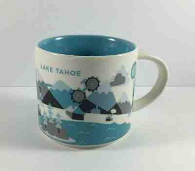 LAKE TAHOE Starbucks You Are Here YAH Collector SERIES 2015 Coffee Mug 14oz  - Sold on eBay Jul, 3rd 2019 for $18.99