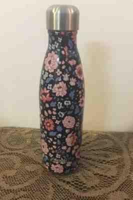 SALE Swell Starbucks Liberty of London D’Anjo Noir Bottle 17 oz FLOWERS - Sold on eBay Jul, 3rd 2019 for $22.00