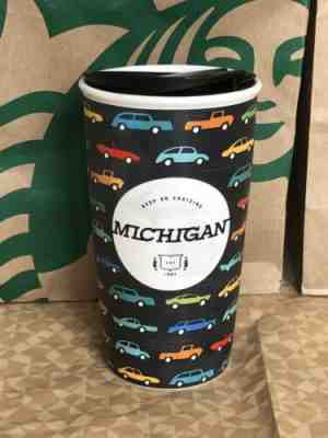  Starbucks Michigan Double Wall Traveler Mug Tumbler, 12 fl oz NWT NIB - Sold on eBay Jul, 3rd 2019 for $24.90