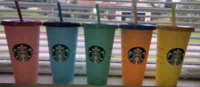 Starbucks Color Changing Cups - Sold on eBay Jul, 3rd 2019 for $56.00