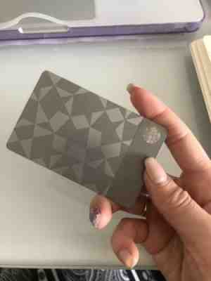Starbucks 1st Metal Card 2012 Stainless Steel Limited Edition New/unused - Sold on eBay Jul, 3rd 2019 for $500.00