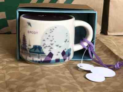 Starbucks Coffee Mug YAH Series Disney EPCOT V1 - Ornament 2 Oz - Sold on eBay Jul, 3rd 2019 for $18.50