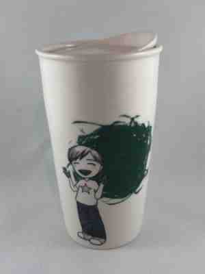 Starbucks Dot Collection Boy Finger Paint Coffee Cup Mug & Lid  2015 12 Oz - Sold on eBay Jul, 3rd 2019 for $19.95