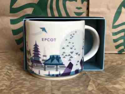 STARBUCKS YOU ARE HERE DISNEY EPCOT -V2 COFFEE MUG SILVER MONORAIL NEW IN BOX - Sold on eBay Jul, 3rd 2019 for $31.00