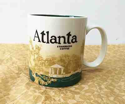 16 oz Starbucks Mug Cup Atlanta City Collector Series Mug - Sold on eBay Jul, 3rd 2019 for $29.99