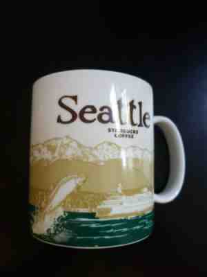 Starbucks Global Icon City Collectors Series ~ Seattle Mug ~ 16oz 2011 - Sold on eBay Jul, 3rd 2019 for $19.99