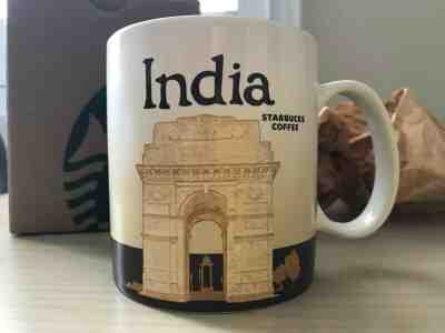 India Starbucks Coffee Mug From Global Icon Collector Series, 16 oz. - Sold on eBay Jul, 3rd 2019 for $30.00