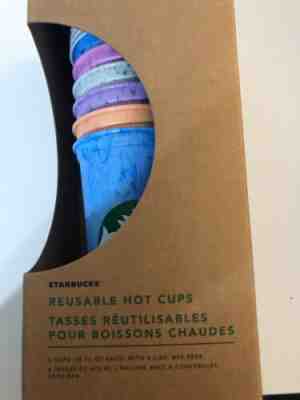 New Starbucks NOT Color Changing Reusable Cup Tumblers 24oz Venti Set Of 5 Cups - Sold on eBay Jul, 3rd 2019 for $20.00
