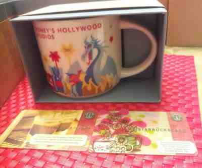 Rare Disney Hollywood Studios Starbucks You Are Here Fantasmic Mug Version 2 HTF - Sold on eBay Jul, 2nd 2019 for $295.00