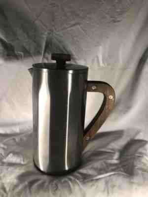 Starbucks Stainless Steel Coffee French Press With Walnut Handle 34oz Open... - Sold on eBay Jul, 2nd 2019 for $28.00