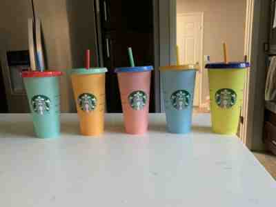 starbucks color changing cups - Sold on eBay Jul, 2nd 2019 for $50.00