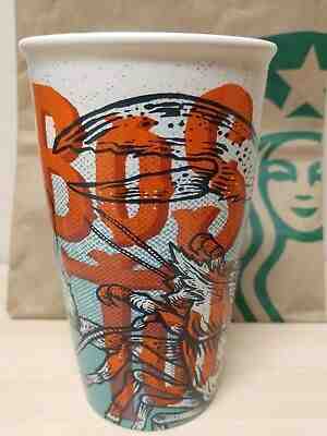Starbucks Boston  Special Edition Travel Double Wall Ceramic Mug 12 oz - Sold on eBay Jul, 2nd 2019 for $39.00