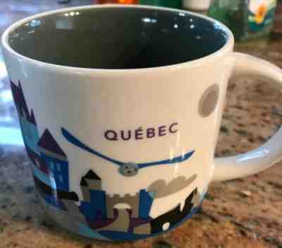 Quebec Starbucks Coffee "You Are Here Collection" Coffee Mug - Sold on eBay Jul, 2nd 2019 for $29.99