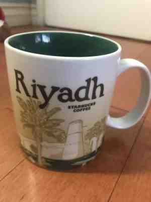 Starbucks Icon Collection Large Coffee Mug Cup RIYADH Kingdom of Saudi Arabia - Sold on eBay Jul, 2nd 2019 for $17.00