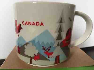 STARBUCKS CANADA VERSION 2 YOU ARE HERE 14 oz MUG - NIB / NWT - Sold on eBay Jul, 2nd 2019 for $25.00