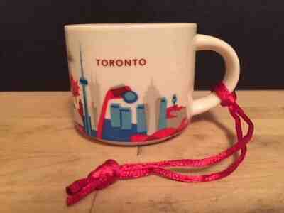 STARBUCKS TORONTO YOU ARE HERE ORNAMENT 2oz - NIB / NWT - Sold on eBay Jul, 2nd 2019 for $22.50