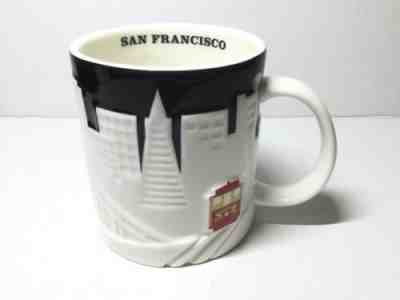 Starbucks Collector Series San Francisco City Relief Embossed Mug 2012 Skyline - Sold on eBay Jul, 2nd 2019 for $29.99