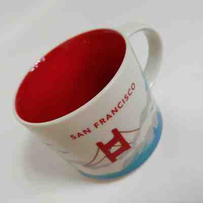 Starbucks YAH You Are Here San Francisco Mug 2016 Series 14 oz Coffee Tea - Sold on eBay Jul, 2nd 2019 for $20.99