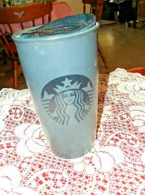 STARBUCKS 12 FL OZ TRAVEL MUG GLASS WITH LID AND LOGO NEW WITH TAGS - Sold on eBay Jul, 2nd 2019 for $15.29
