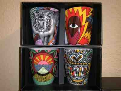 Starbucks Coffee Stories Limited Demitasse 3oz Complete Set of 4 - Sold on eBay Jul, 2nd 2019 for $62.89