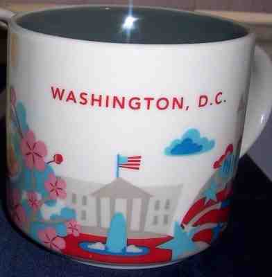 Starbucks Washington D.C You Are Here Mug - Sold on eBay Jul, 2nd 2019 for $15.00