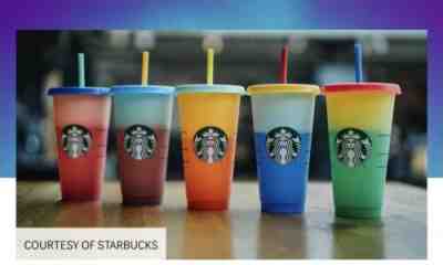 Starbucks Color Changing Set Of Reusable Cups - Sold on eBay Jul, 2nd 2019 for $55.00
